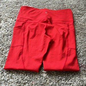 ZYIA Red Leggings